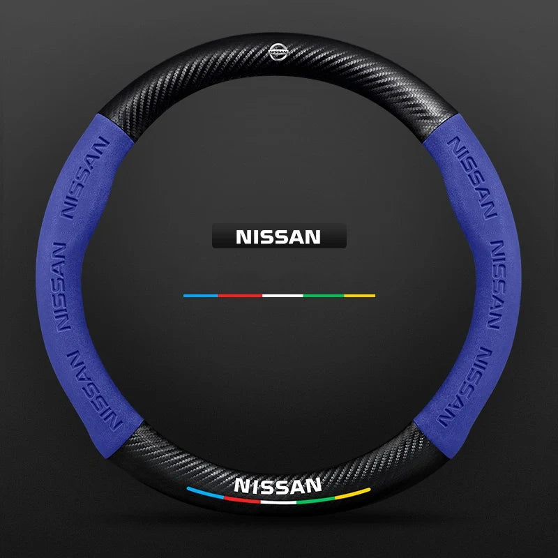 3D Embossed Carbon-Style Steering Wheel Cover — image 108