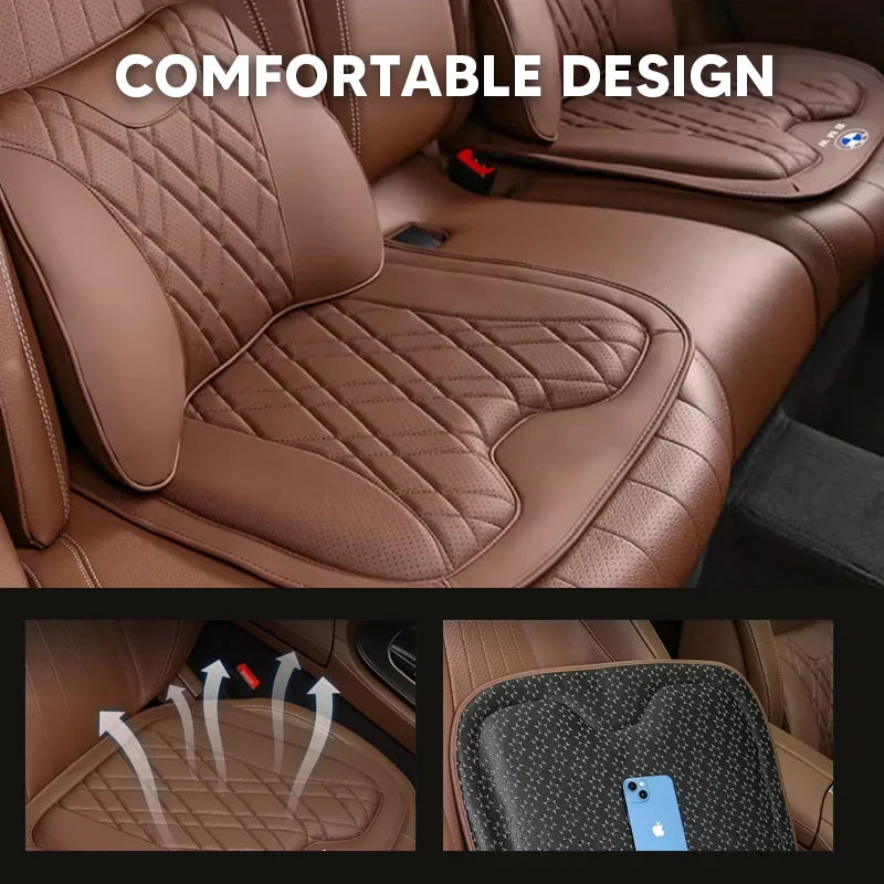 ZenDrive memory foam car seat cushion