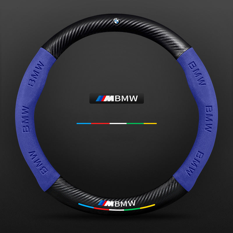 3D Embossed Carbon-Style Steering Wheel Cover — image 72