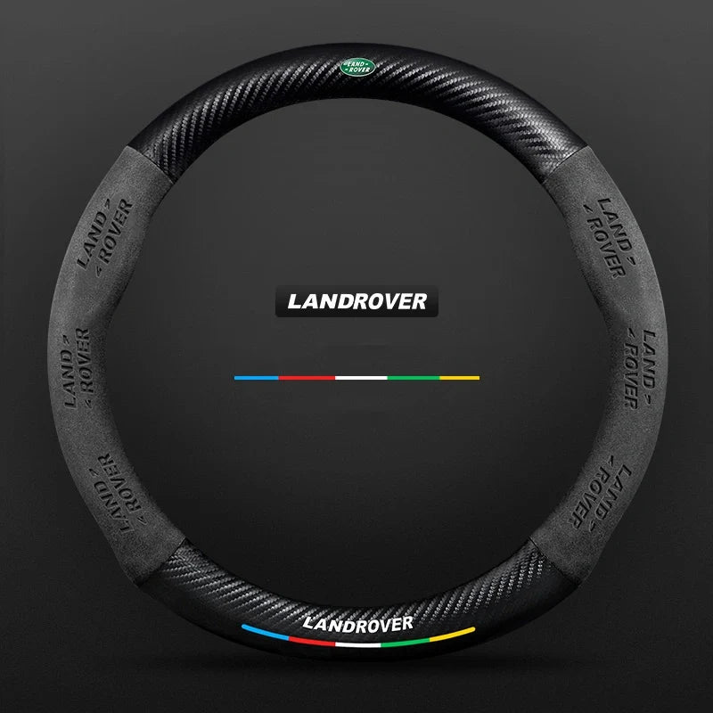 3D Embossed Carbon-Style Steering Wheel Cover — image 86